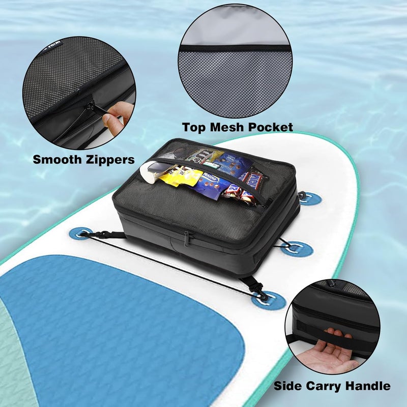 WITSTEP Paddle Board Cooler Bag, Waterproof Surf Sup Deck Cooler Bag Insulated Leakproof 10 Cans, Sup Paddle Board Accessories Bag for Stand Up Paddleboard and Kayak - Image 4